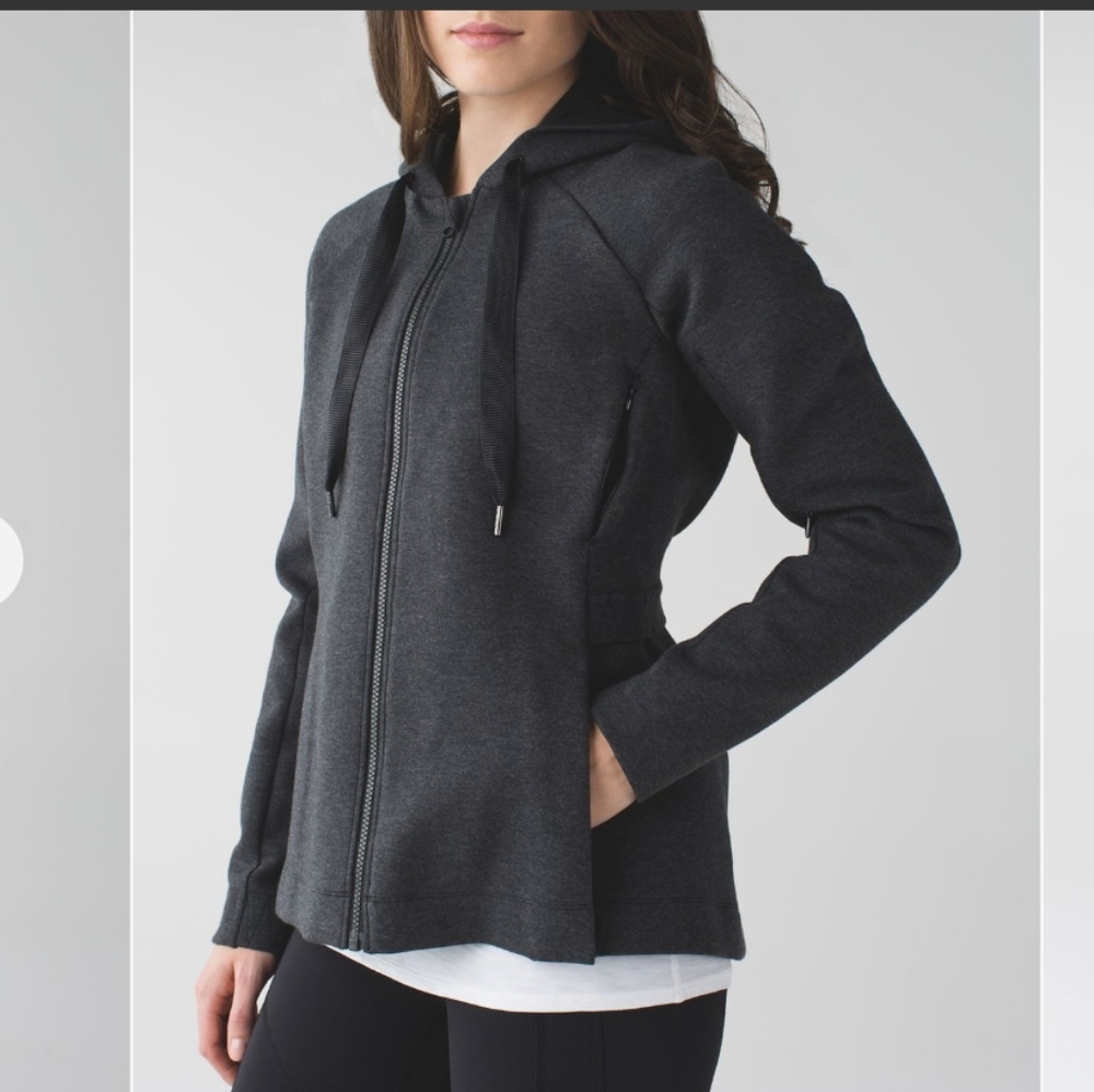 COPY - Lululemon &go Skyline Jacket size 12 gray jacket